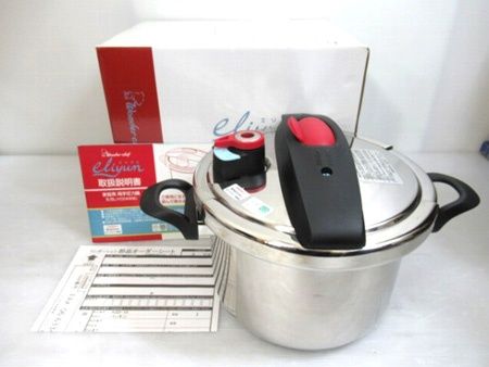 ワンダーシェフ Wonder chef エリユム 家庭用両手圧力鍋 5.5L 内