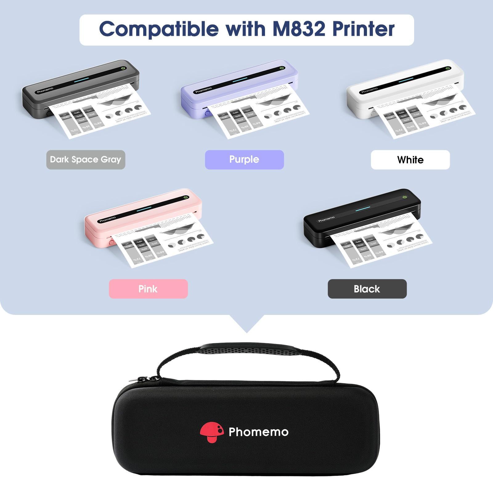 数量限定】対応 M832/M834 A4/US便箋対応 モバイルプリンター対応 旅行/アウトドア/学校/ビジネスユース対応 Phomemoオーガナイザー  ポータブルオーガナイザー スモール（箱入りのみ） - メルカリ