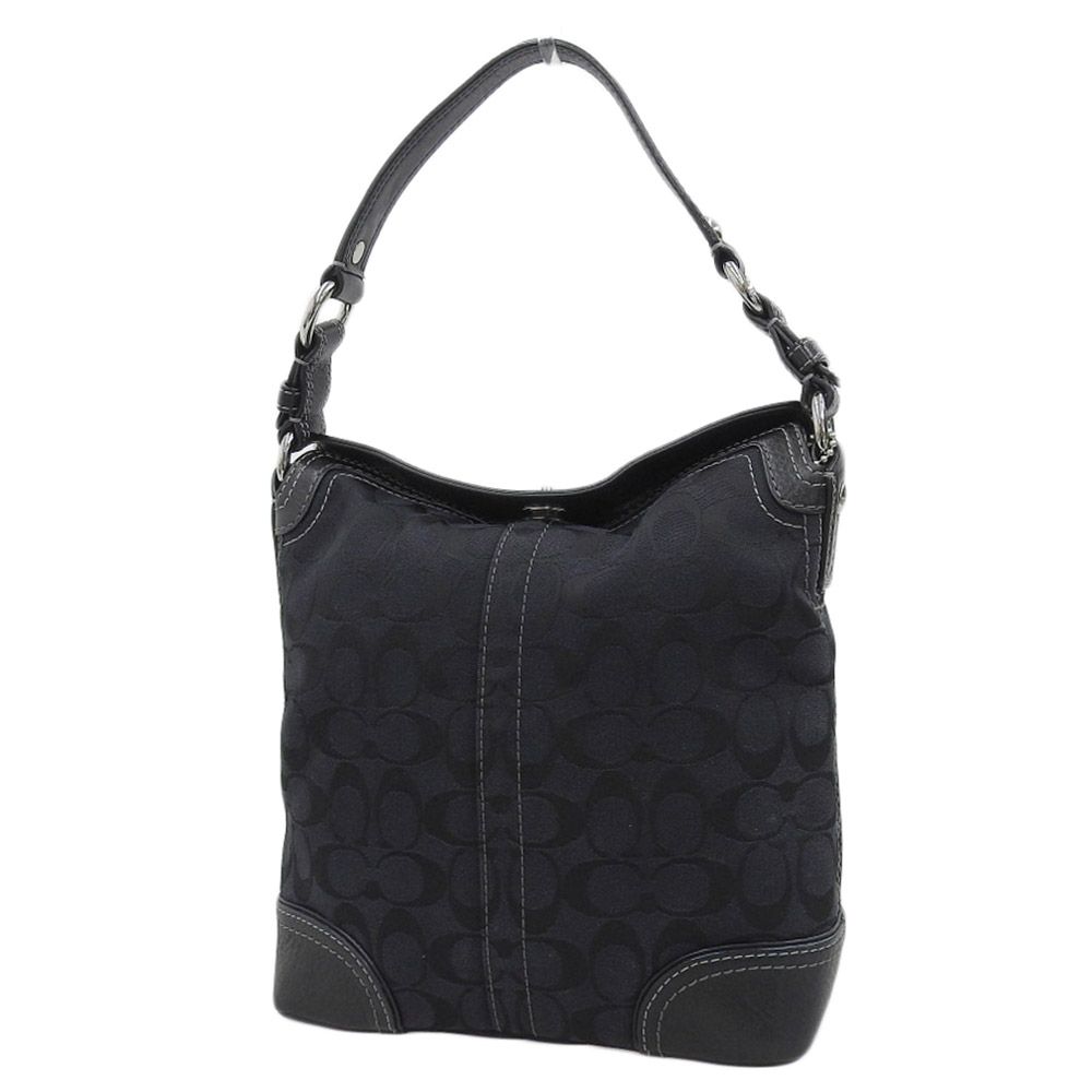本物保証】 超美品 コーチ COACH シグネチャー ワンショルダーバッグ 