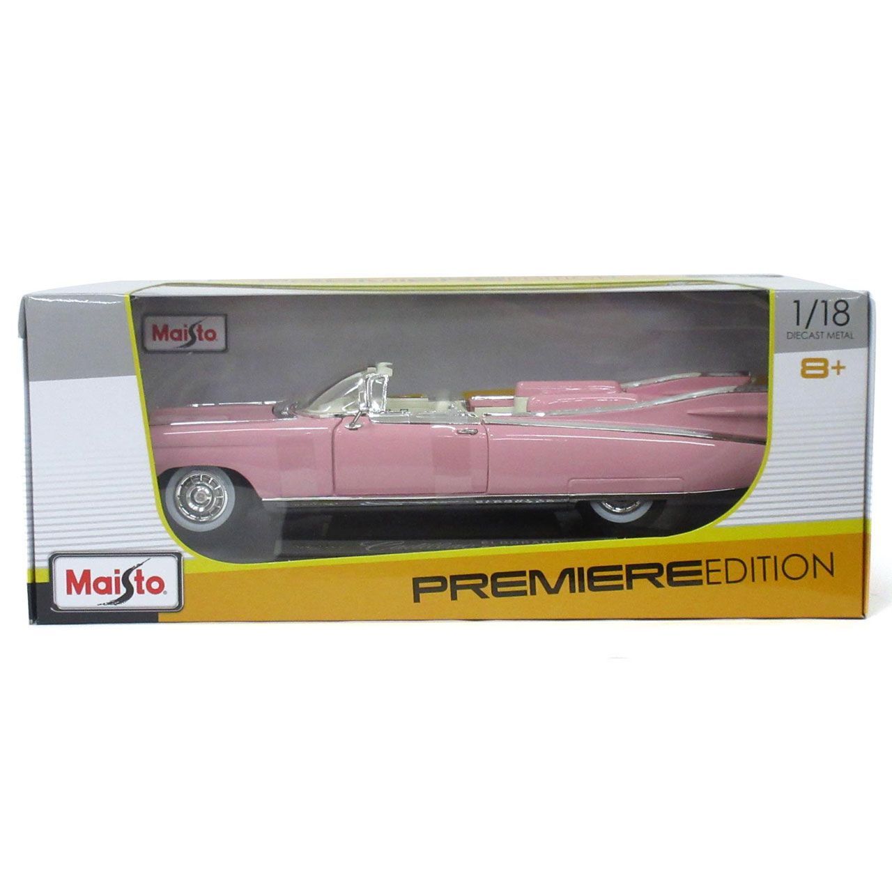 ミニチュアモデル】キャデラック エルドラドピンク 1:18 - メルカリ