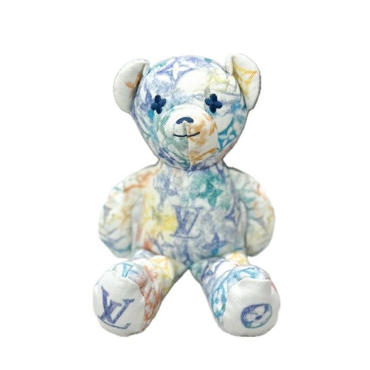 美品☆　ルイヴィトン　ドゥドゥルイ　ぬいぐるみ　GI0502　マルチカラー ヴィトン ドゥドゥルイ GI0502 コットン ぬいぐるみ マルチ