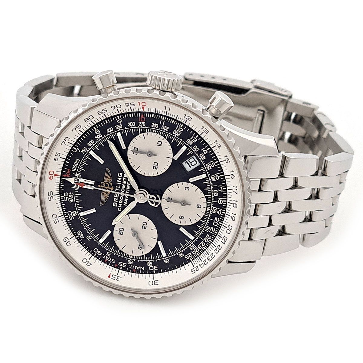 タイマー ブライトリング ナビタイマー A23322 自動巻き ステンレススティール