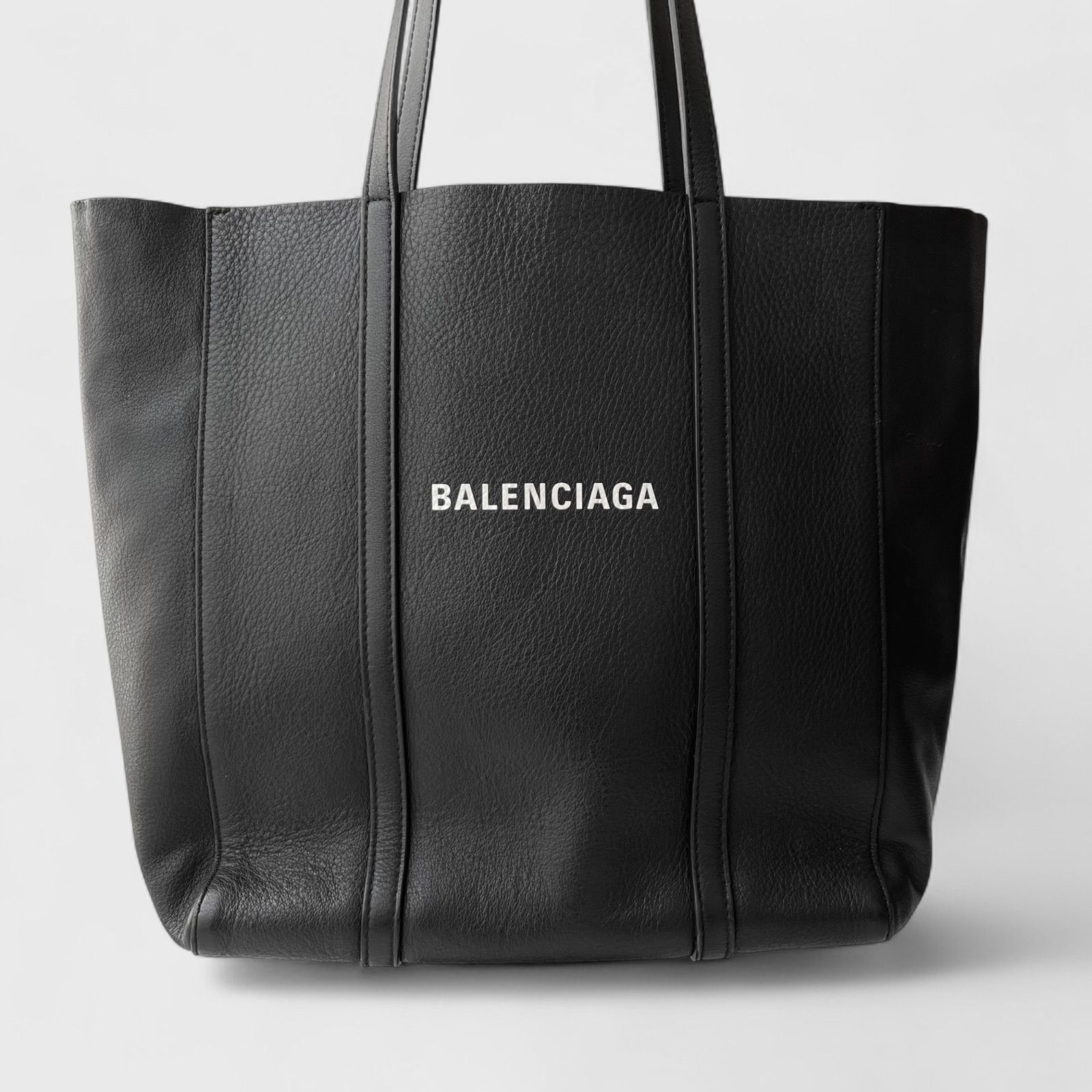 【美品】バレンシアガ　エブリデイ　トートバッグ　XS　2way　レザー　ブラック BALENCIAGA バレンシアガ エブリデイ XS トートバッグ ブラック