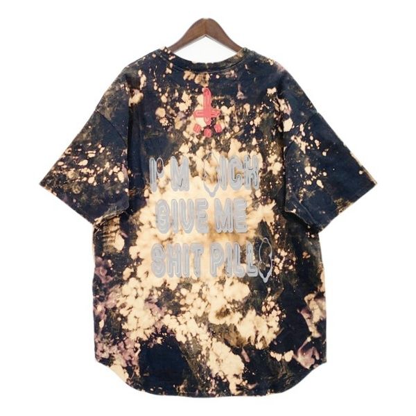 カタリスト cvtvlist ctls tシャツ ブリーチ加工 サイズ2