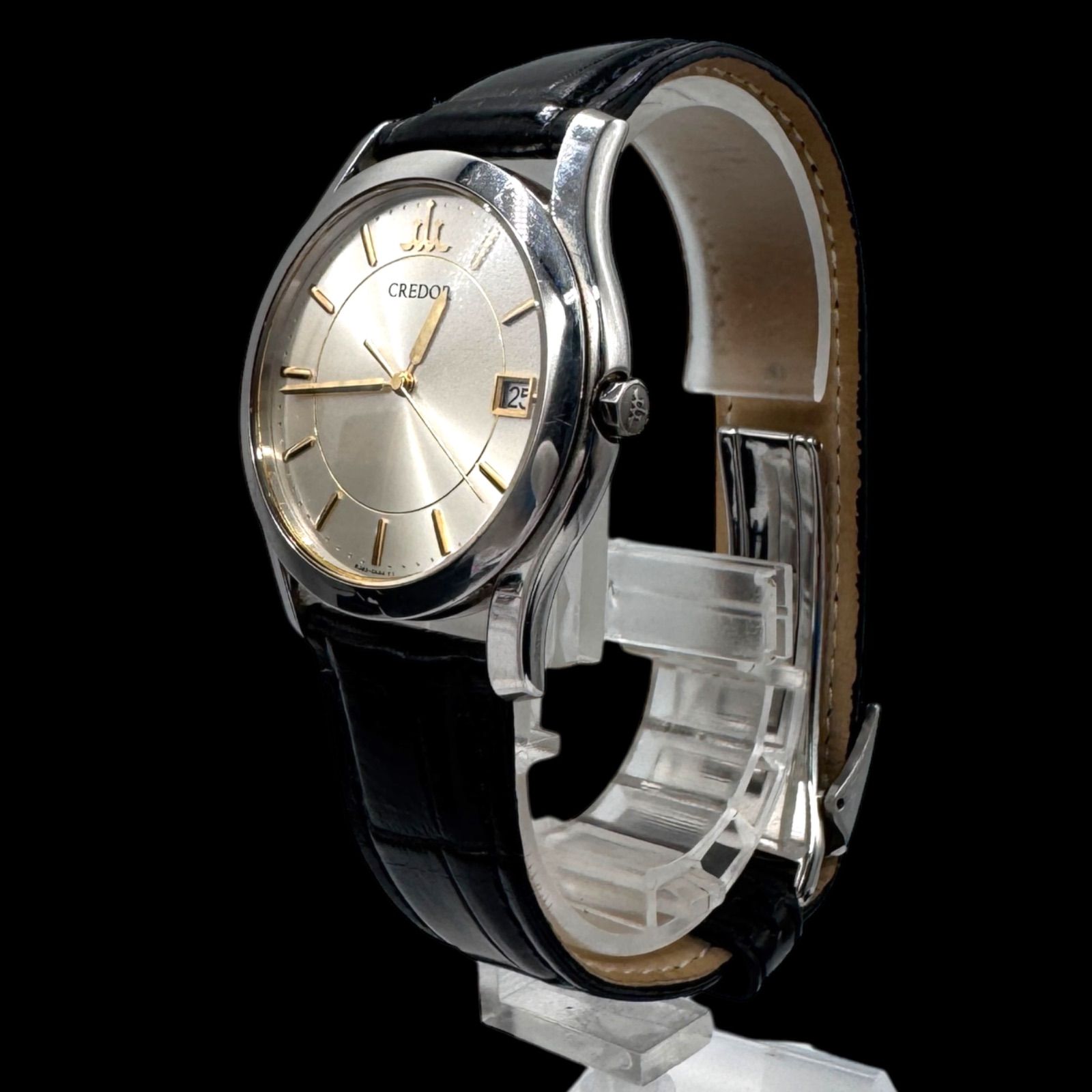 【稼働】SEIKO CREDOR メンズ 腕時計 新品電池 ゴールド シルバー 稼働】SEIKO CREDOR 腕時計 ゴールド シルバー 新品電池 - メルカリ