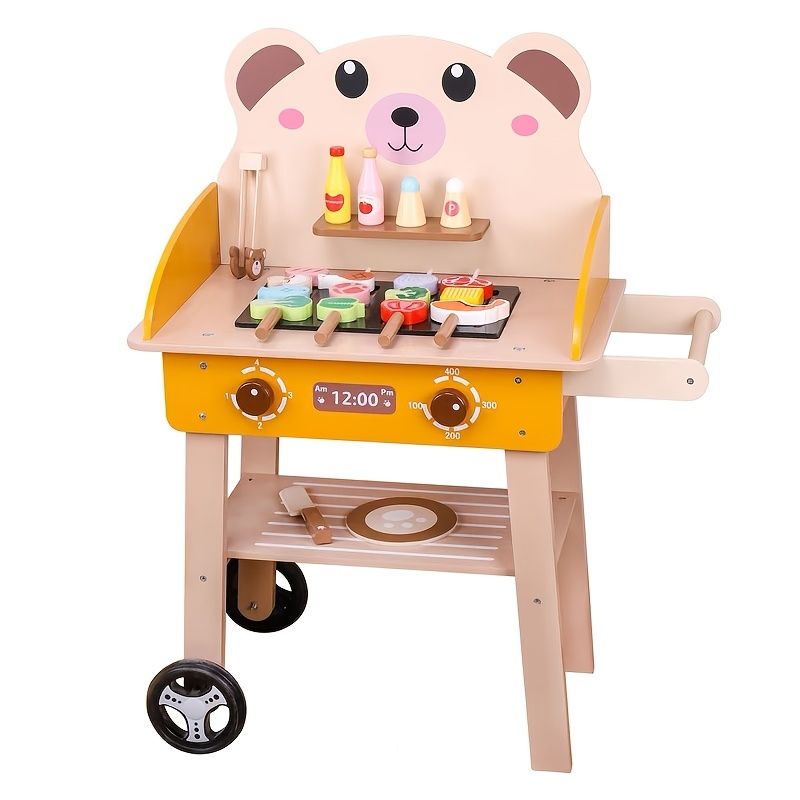 25ピース 木製BBQプレイセット