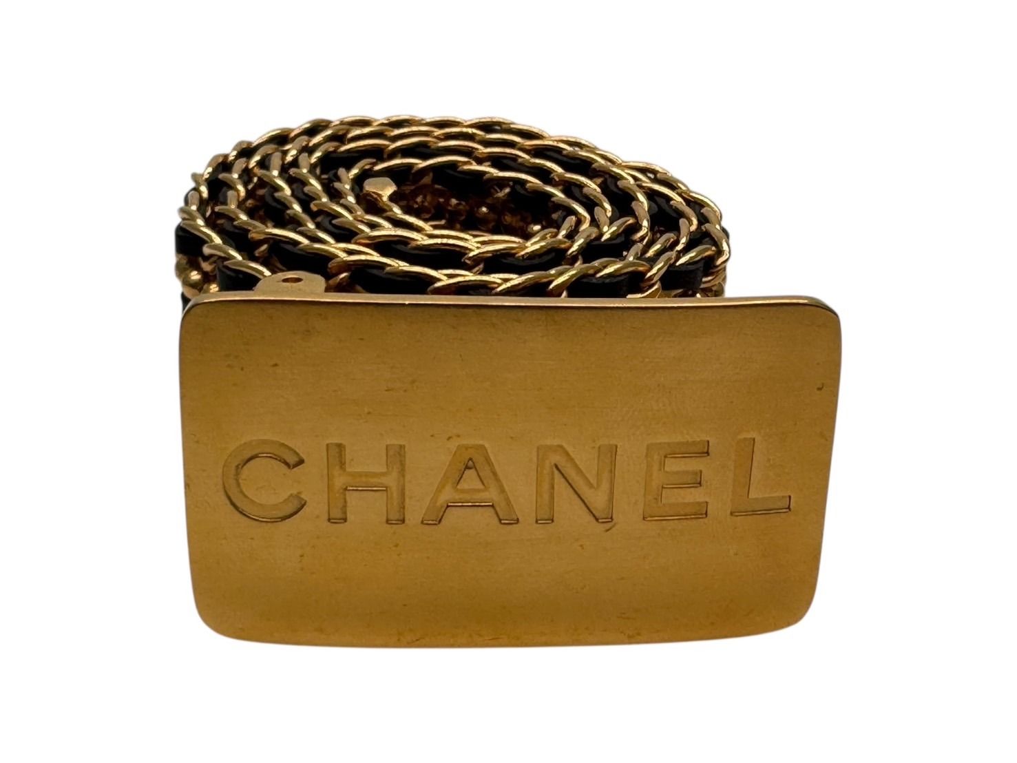 シャネル ゴールド チェーン ベルト 楽天市場】【CHANEL】シャネル チェーンベルト 金メッキ×レザー