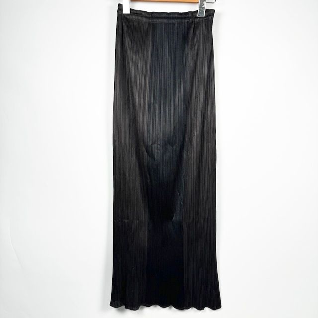 プリーツプリーズ PLEATS PLEASE ロングスカート ボトムス バイカラー  
