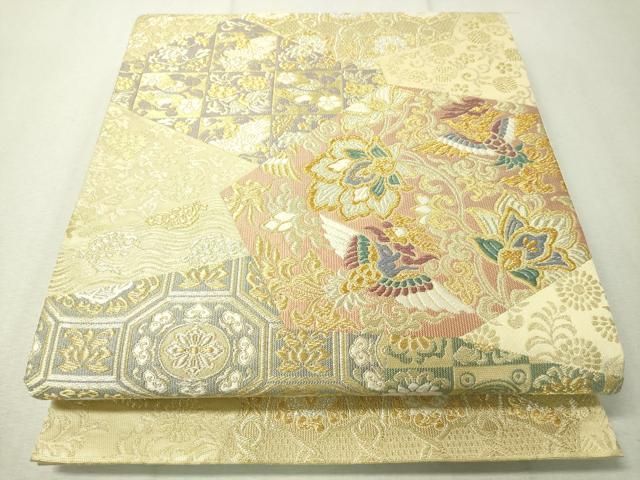 鉄線 袋帯 艶やかに締める唐織 鉄線柄の袋帯 艶やかに