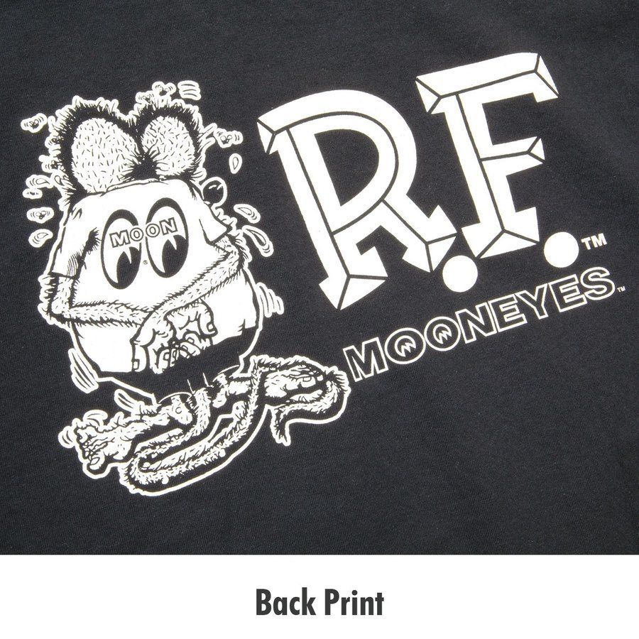 MOONEYES ムーンアイズ(300体限定)Rat Fink ラットフィンク ムーンアイズ × ラットフィンク Tシャツ (MOONEYES x Rat Fink) 正規品