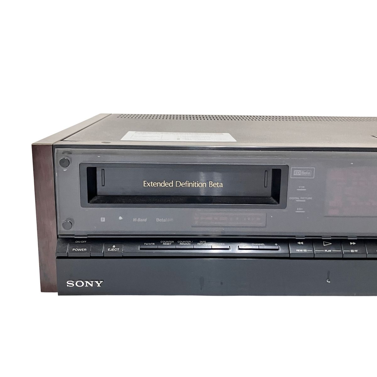 SONY EDV-9000 ED Beta ビデオカセット レコーダー 2002年製 家電