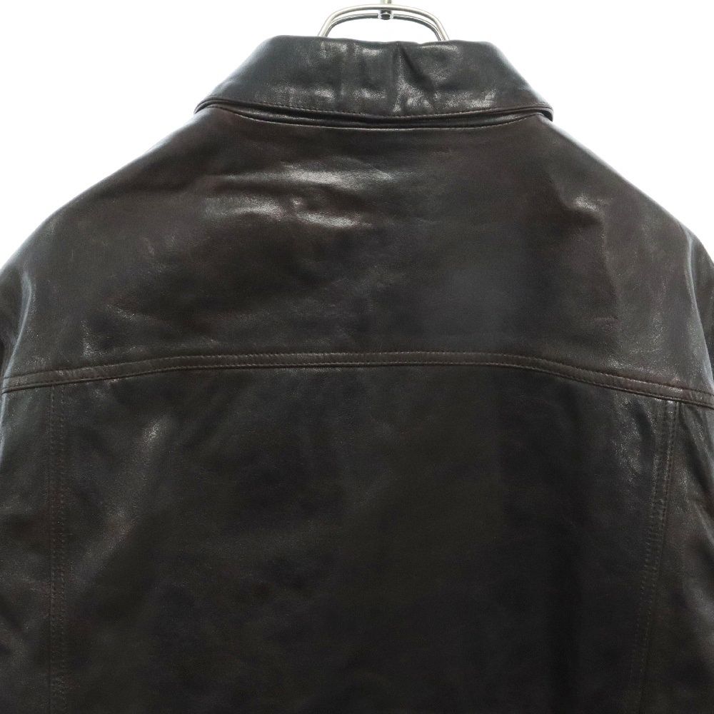 STUSSY (ステューシー) 24AW TRUCKER JACKET LEATHER 115815