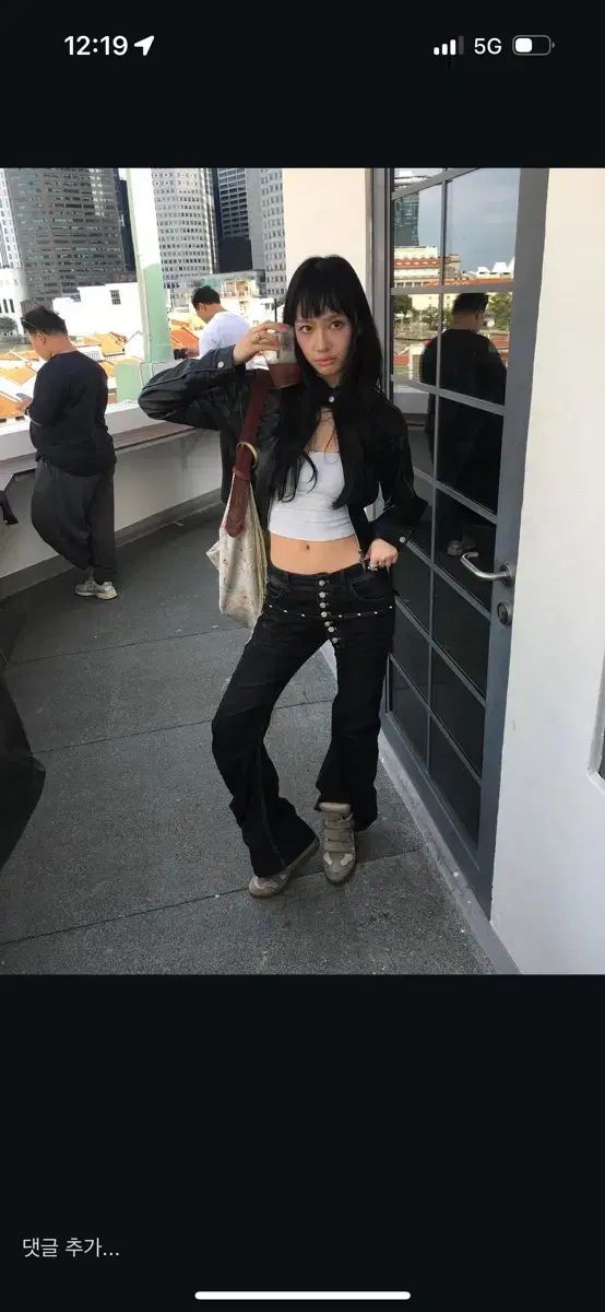 テストメカニズム flower button pants DECORATOM_COM_BR