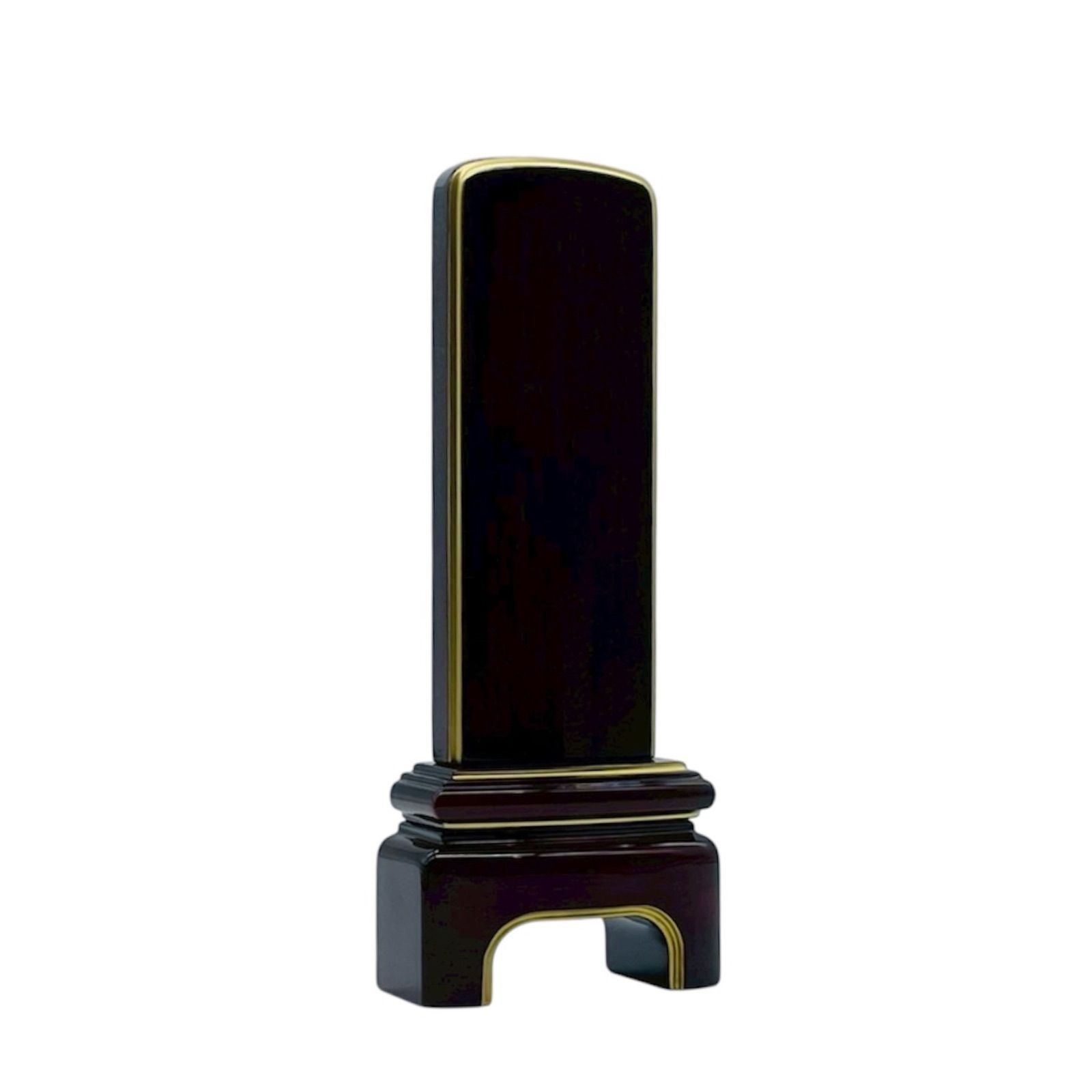 位牌 唐木位牌「紫檀角丸 3.5号 4.0号 4.5号 5.0号 5.5号 6.0号」