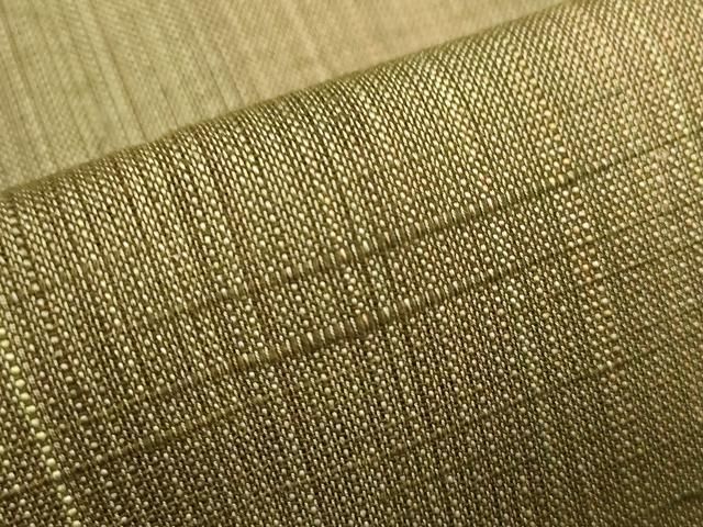 平和屋着物▽道中着 単衣 紬地 霞文 ロング丈 正絹 逸品