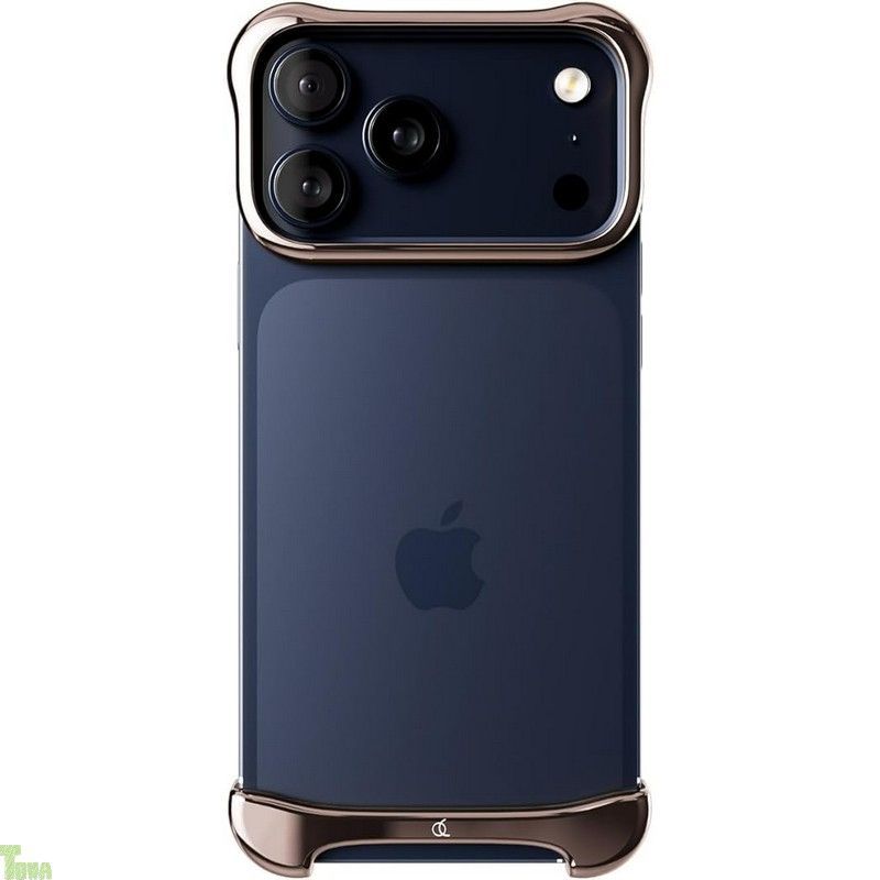 Arc Pulse iPhone 17 Pro 用 ケース アルミ バンパー 航空宇宙グレード A7075 鏡面加工 PVDコーティング アルミ合金 超々ジュラルミン 耐衝撃 衝撃吸収 二層レイヤー スライドオン装着 Magsafe対応 アル