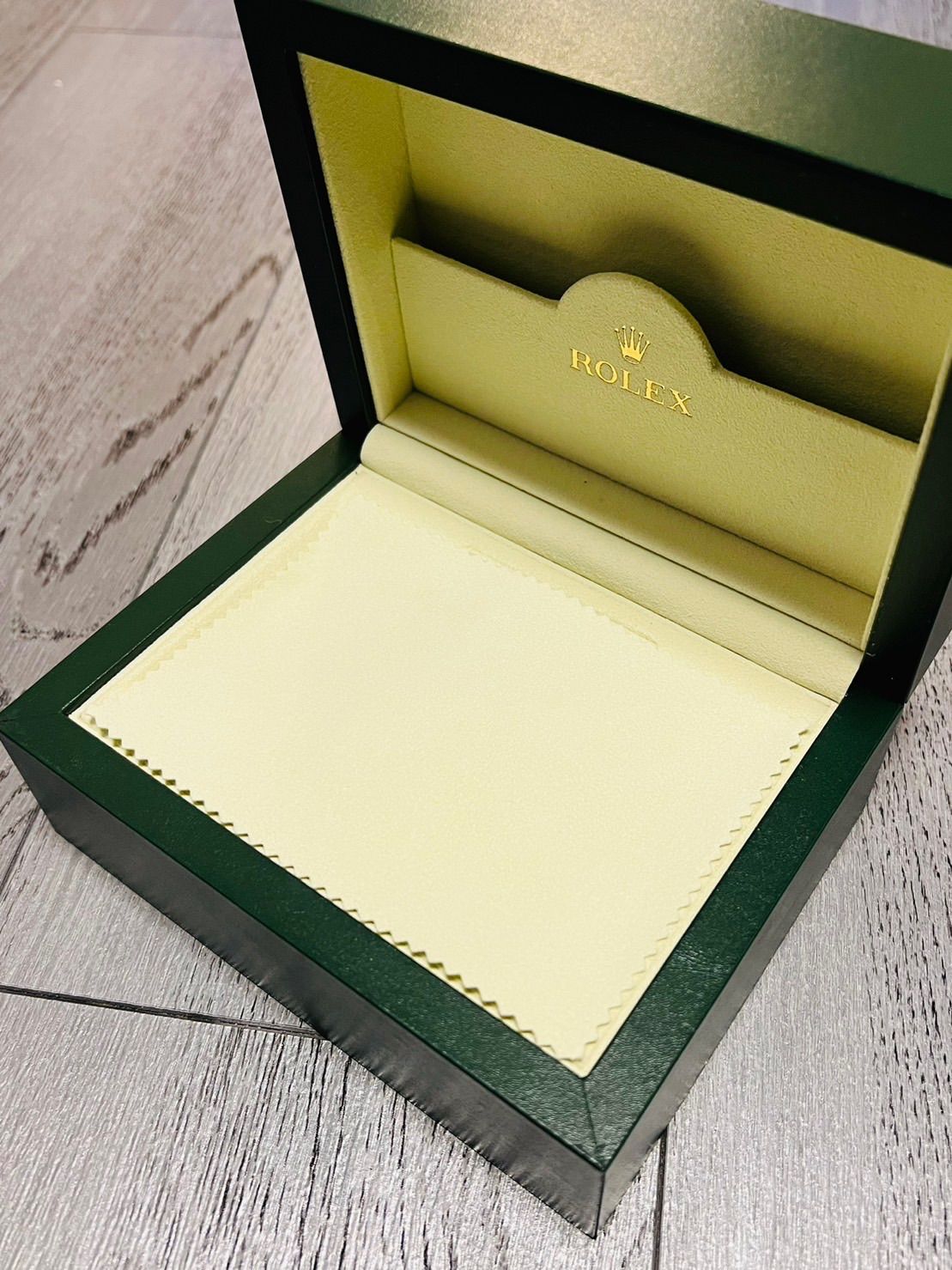 正規/純正品】ROLEX ロレックス 空箱 BOX ケース 緑×グリーン 腕時計用