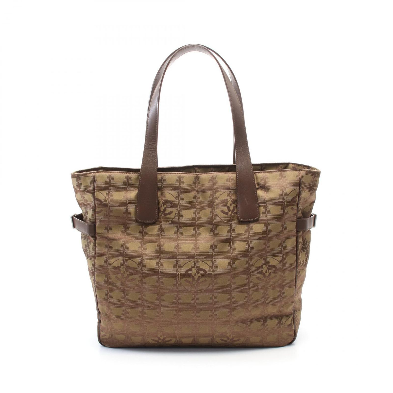 シャネル CHANEL トートバッグ ニュートラベルラインGM A15825 カーキ レザー ニュートラベルライントートGM レディース Used A