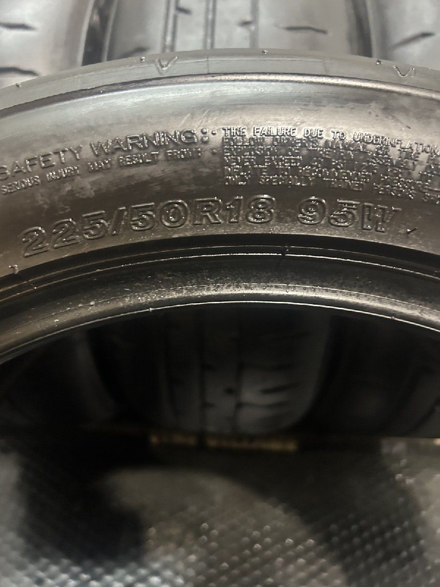 走行短め】BS BRIDGESTONE POTENZA RE-71RS ポテンザ 225/50R18 18