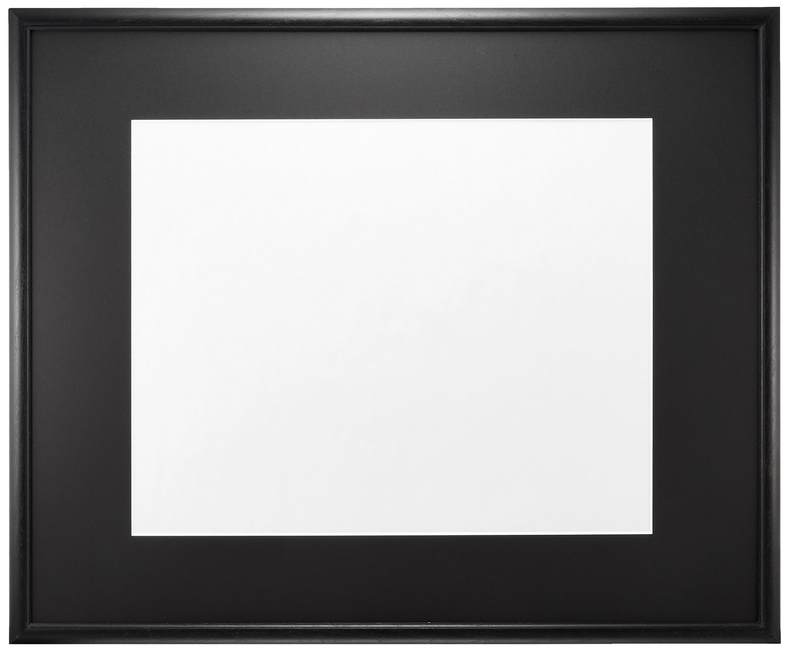 FUJICOLOR 額縁 ワイドマットフレーム M5000 アクリル 全紙 木製 ブラック 406508