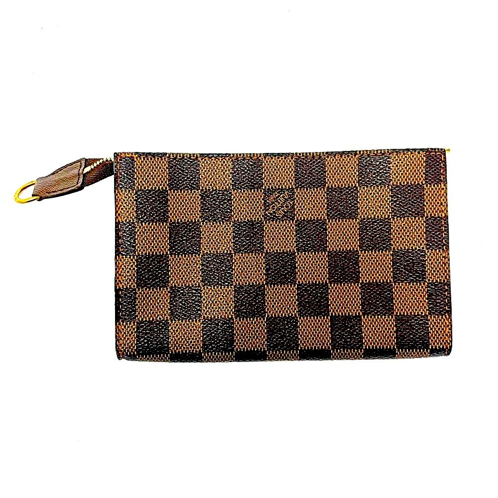 中古】LOUIS VUITTON ルイ・ヴィトン ダミエ レザー マレ付属ポーチ ...