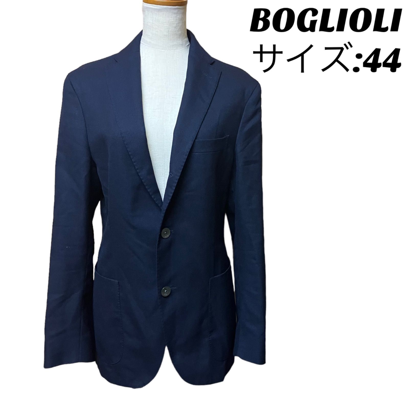 Boglioli ネイビー テーラードジャケット イタリア製 size48 【公式通販】