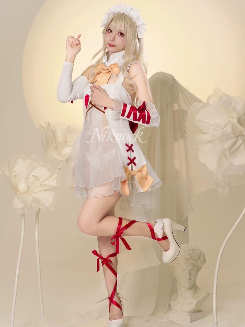 新品未使用 NIKNOCK fate fgo チョコ エンゼル コスプレ衣装