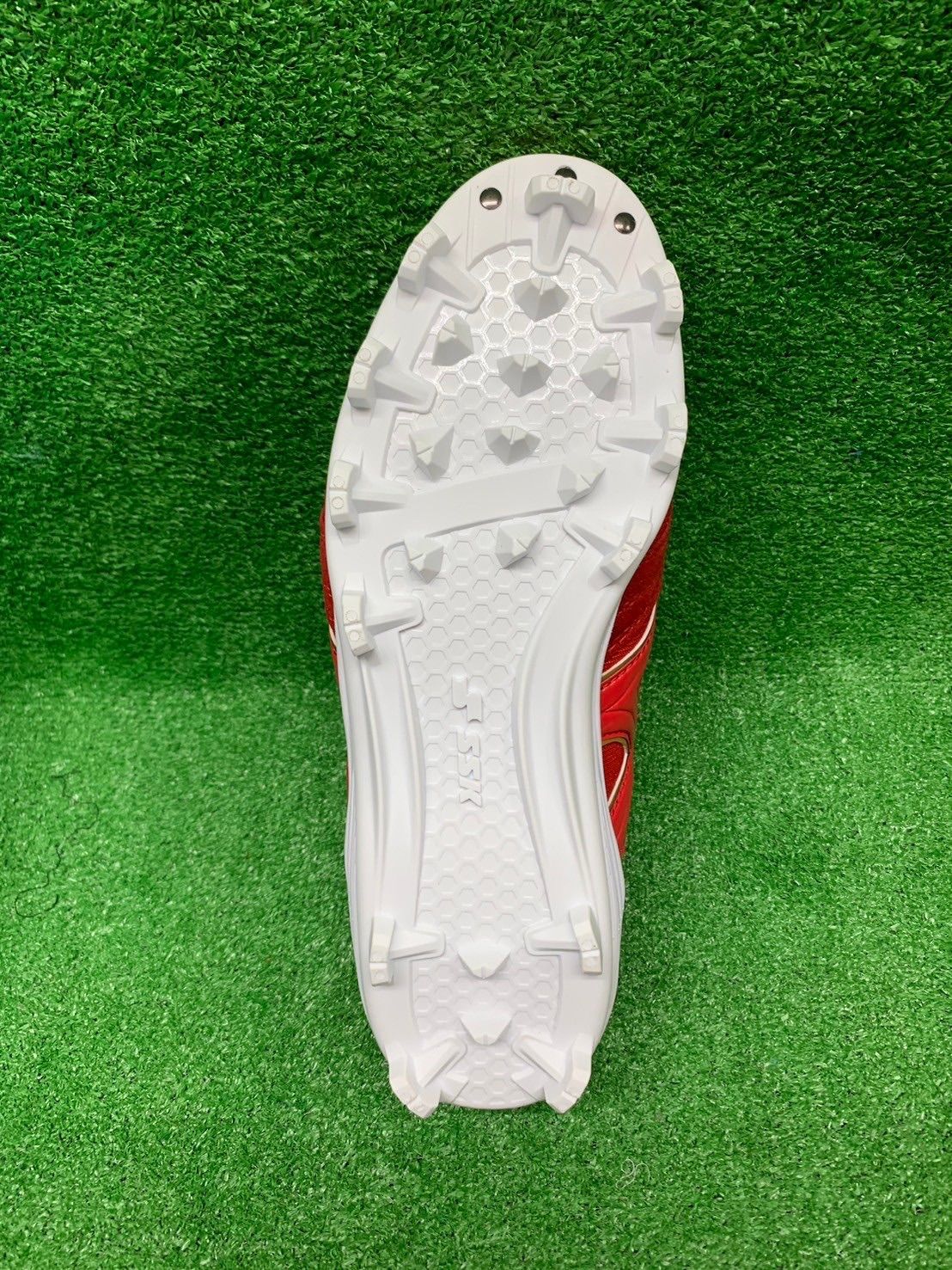 SSK スパイク　プロエッジ　MC-VC レッド×ゴールド 26.5センチ エスエスケイ（スポーツ用品） 交換無料 野球 スパイク ポイント