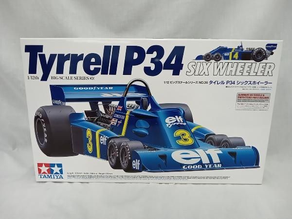 プラモデル タミヤ 1/12 タイレル P34 シックスホイーラー (エッチングパーツ付き) ビッグスケールシリーズ No.36 - メルカリ