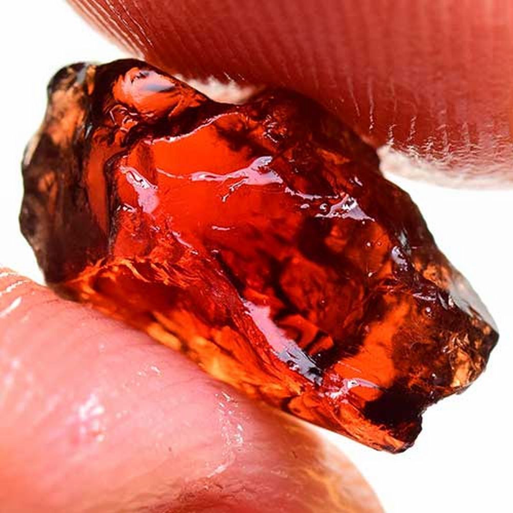 世界の原石:パイロープガーネット 5.80ct:3673】非加熱 マダガスカル Natural Pyrope Garnet Rough 鉱物 宝石  標本 jewelry Madagascar - メルカリ