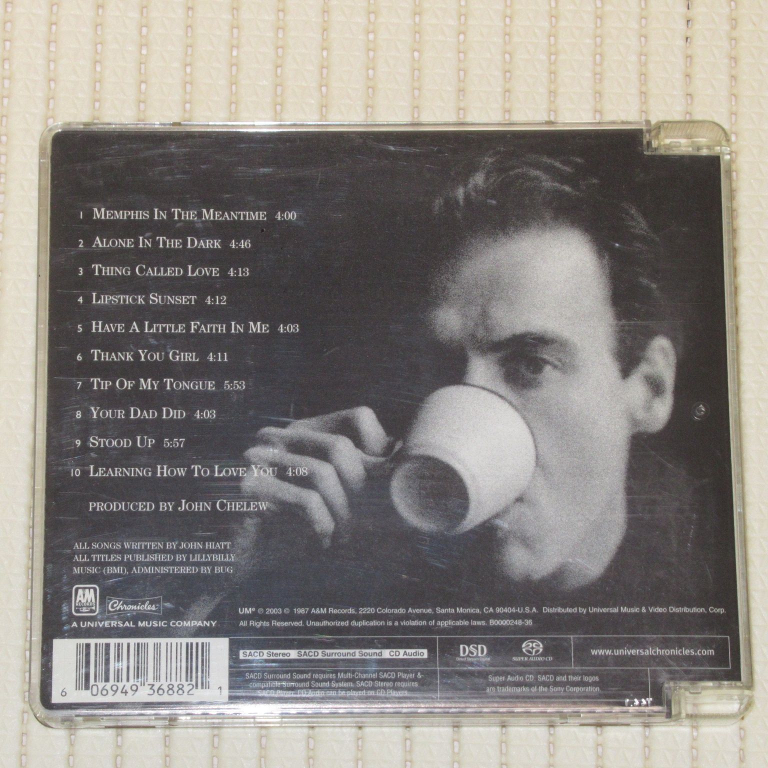 CD HYBRID SACD JOHN HIATT ‎ BRING THE FAMILY B0000248-36 スーパー