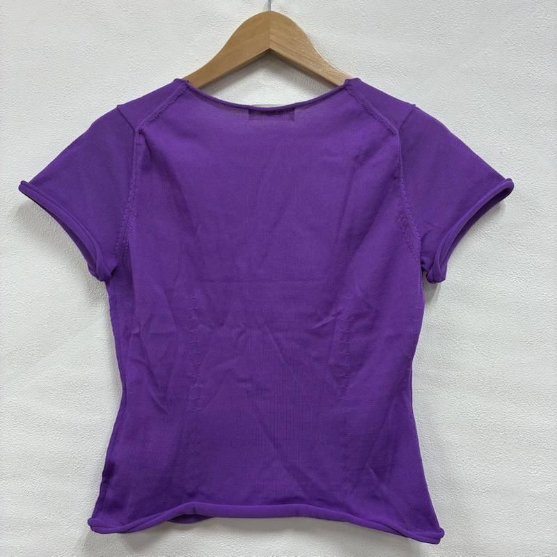 ローブドシャンブル コムデギャルソン 2003ss 00’s ポリエステル カットオフ ニット ステッチ デザイン Tシャツ アーカイブ - 10139385 10139385 robe de chambre COMME des GARCONS ローブドシャンブル