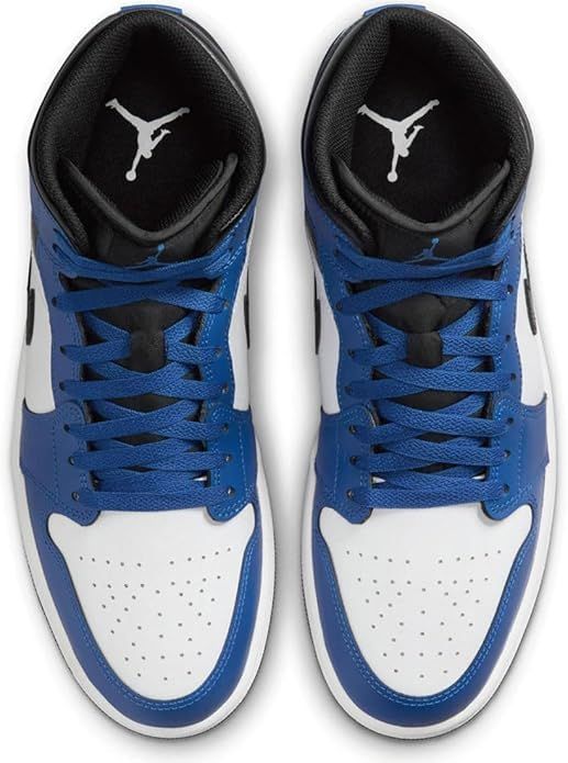 ナイキ] エア ジョーダン 1 ミッド AIR JORDAN 1 MID ブルー