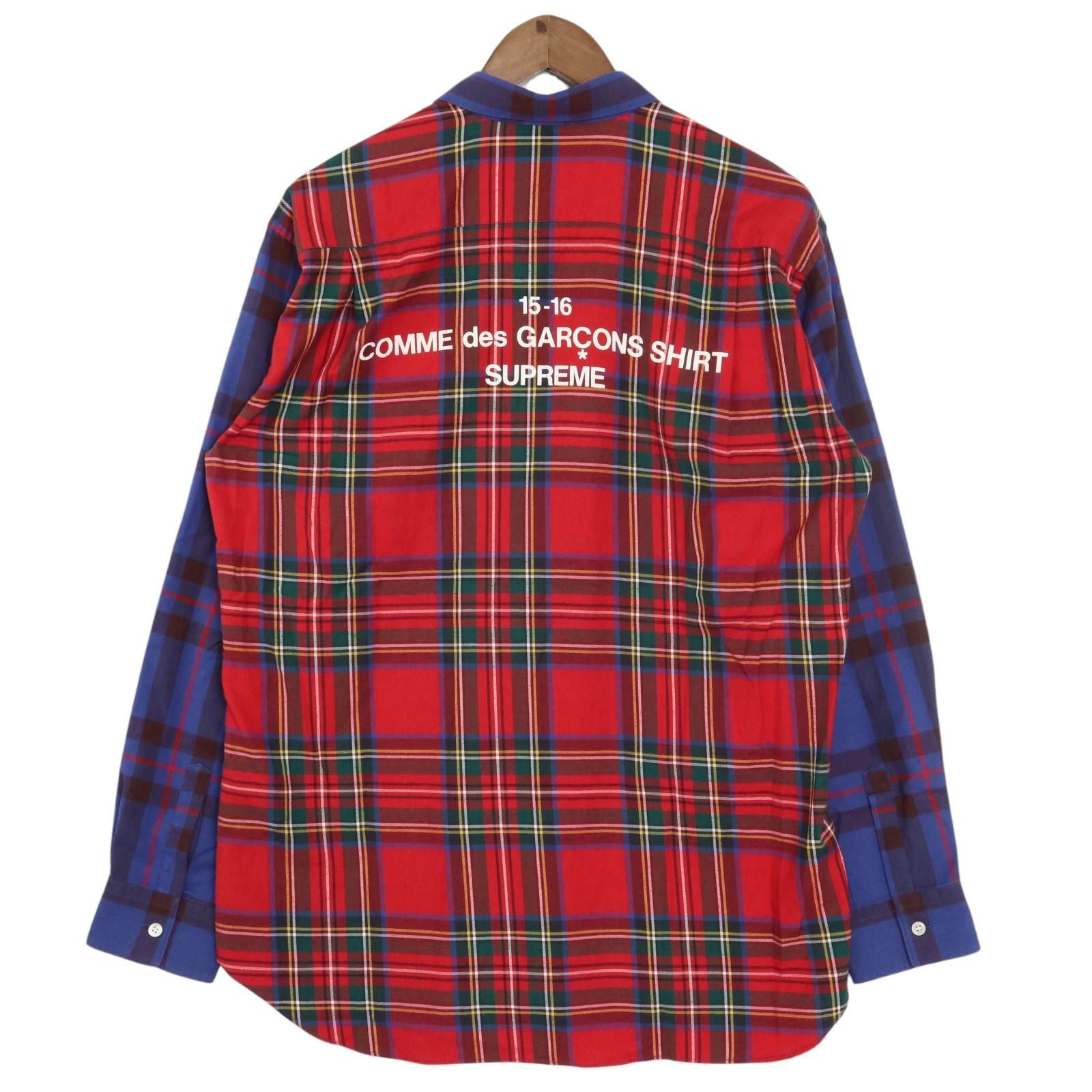 SHIRT|シュプリーム×コムデギャルソンシャツ