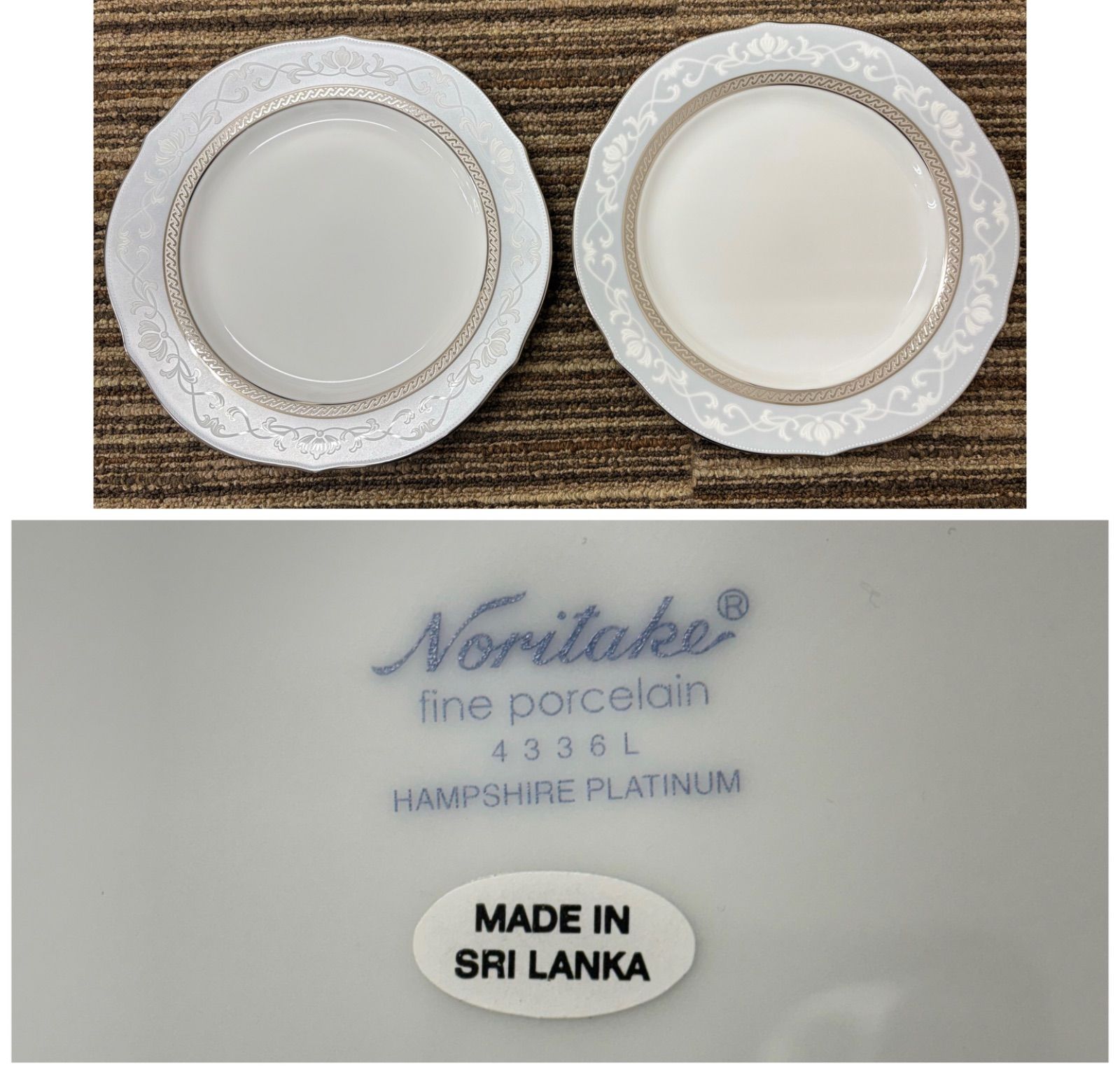 新品未使用 Noritake ノリタケ カップ&ソーサー プレート 皿 新品未使用 Noritake ノリタケ カップ&ソーサー プレート 皿
