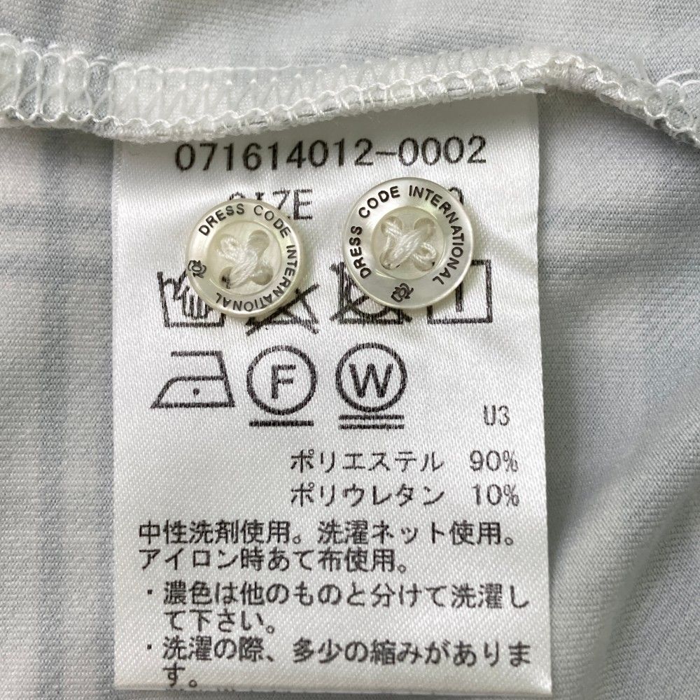 サイズ：40 ZOY ゾーイ 071614012 長袖ポロシャツ チェック グレー系 [240101416504] ゴルフウェア レディース ストスト サイズ：40 ZOY ゾーイ 071614012 長袖ポロシャツ チェック
