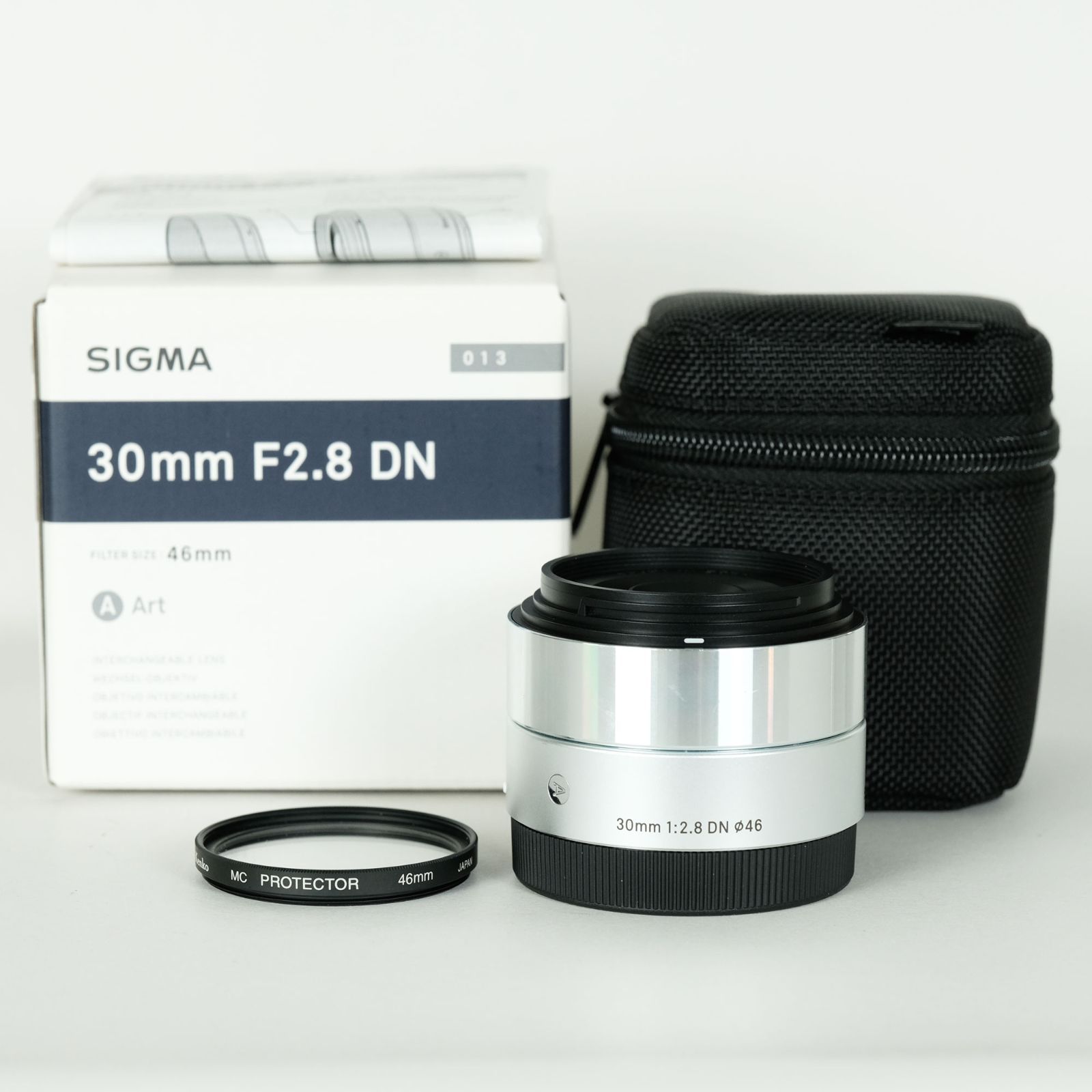 ｜フィルター付 SIGMA A 30mm F2.8 DN ソニーE用 シルバー | ソニーEマウント