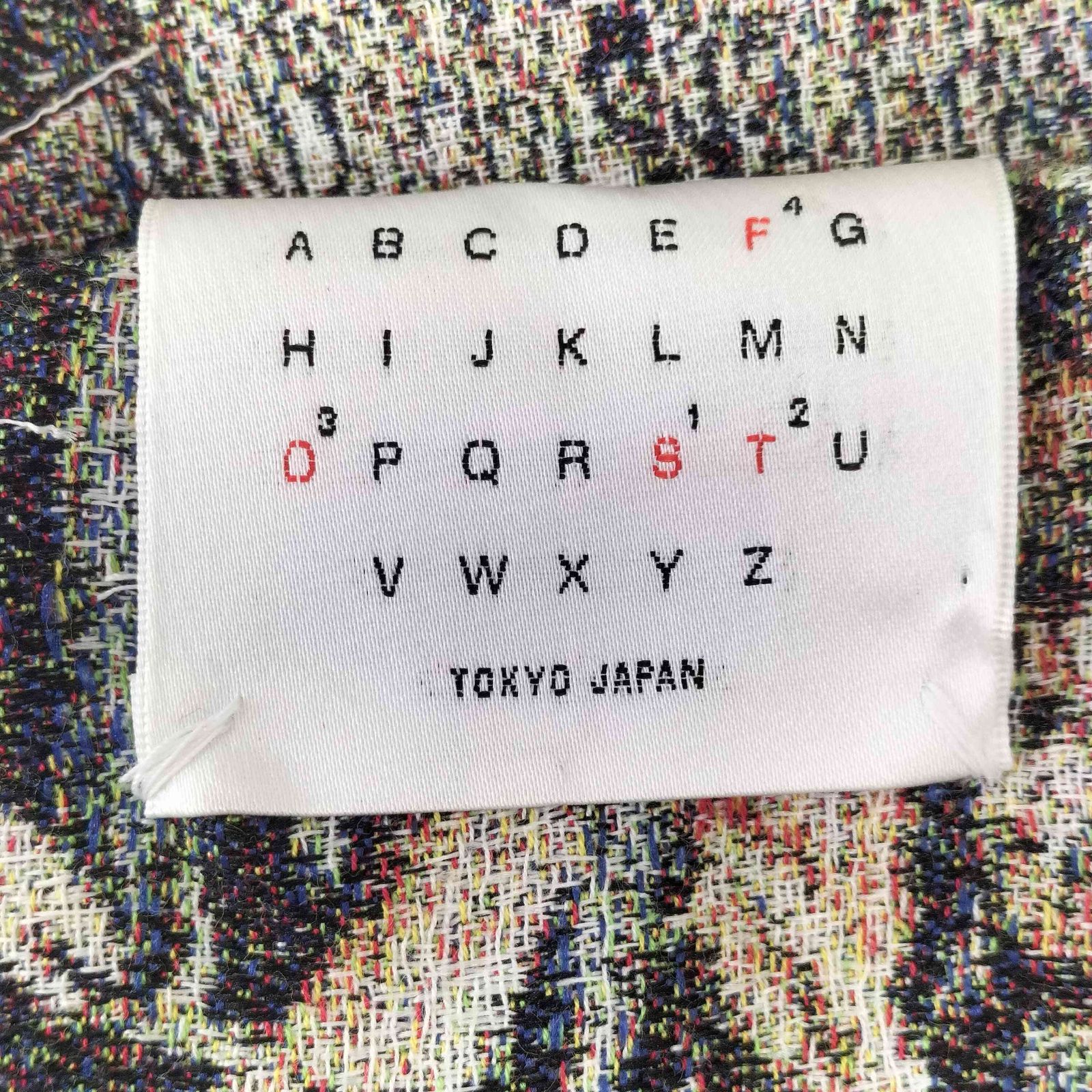 STOF ストフ ストール（22AW Flagments JQ stole） ストフ STOF 22AW Flagments JQ stole メンズ 表記無 - メルカリ