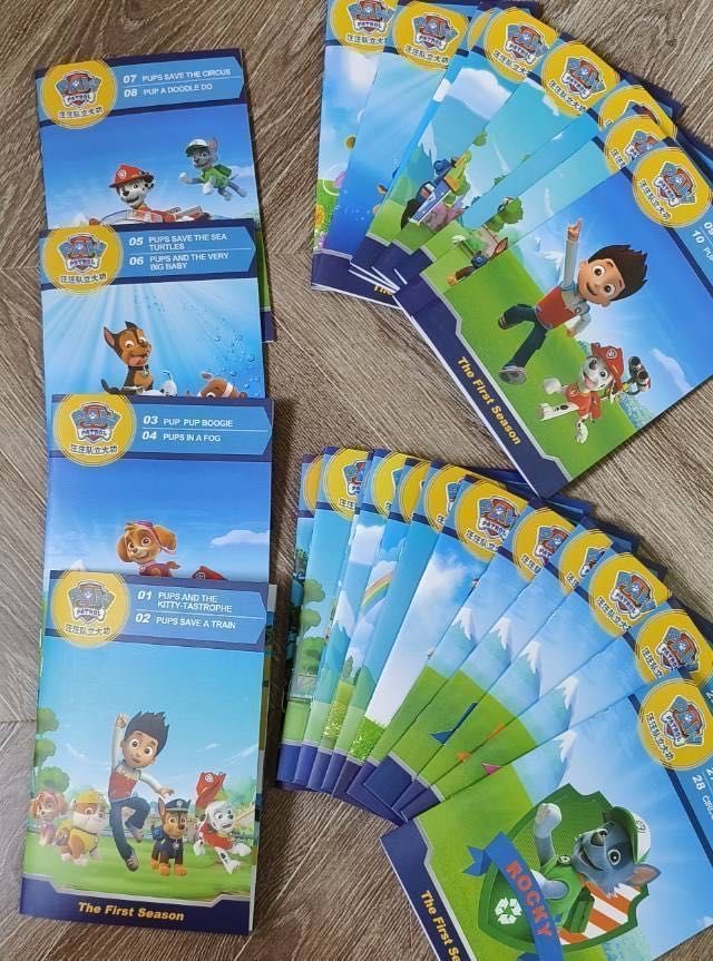 送料無料 お PAW Patrol アニメ 台本版英語絵本26冊 マイヤペン対応 パウ 絵本/児童書