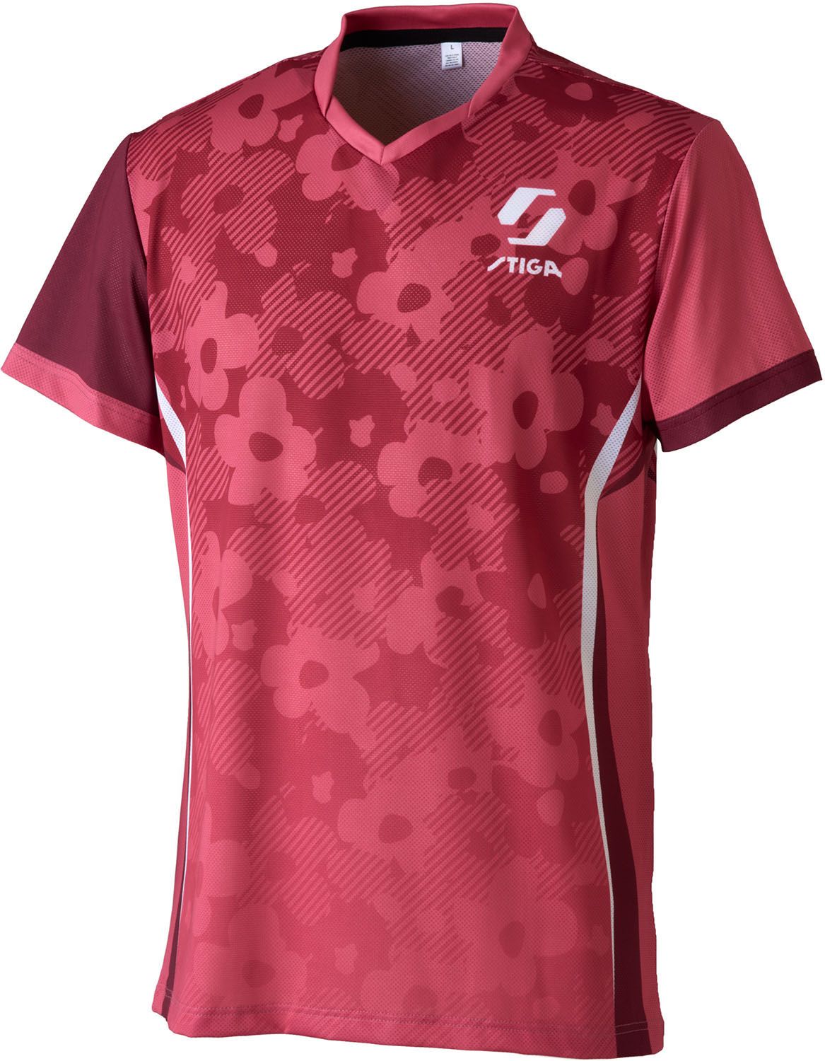 スティガ STIGA 卓球 STIGA シャツ KR-VIII ローズ L 1840530506 ローズ