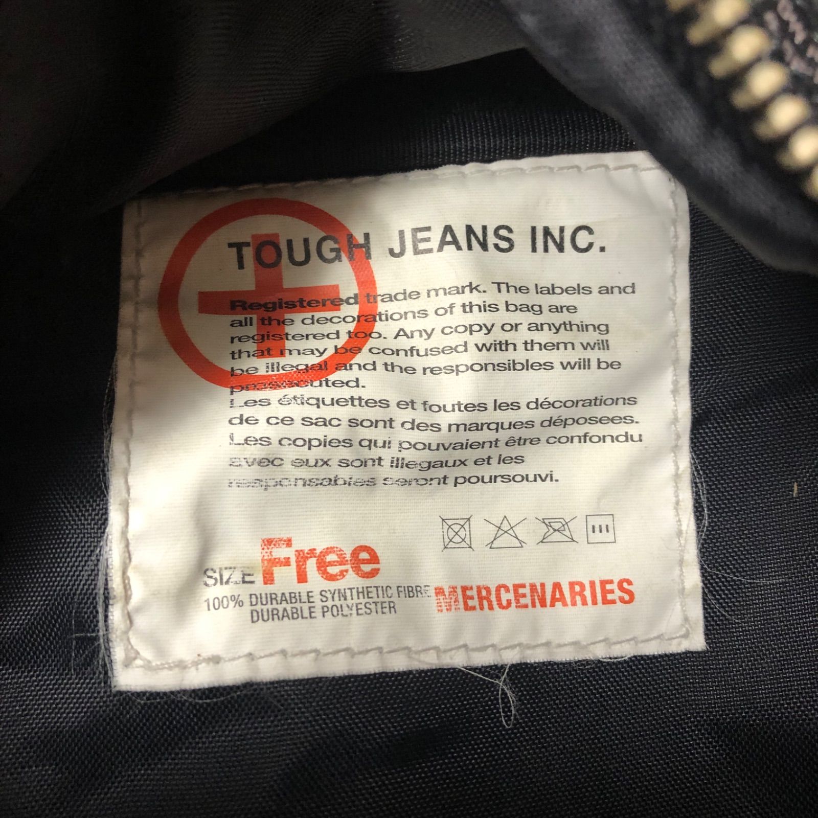 TOUGH JEANS INC. タフジーンズ ボディーバッグ ウエストポーチ 