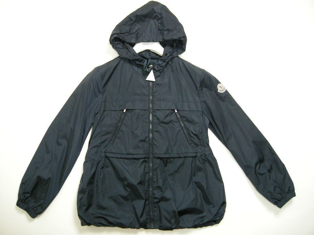 キッズ12A (大人女性00相当)新品モンクレール VIENNEE ナイロンジャケット ダークネイビー