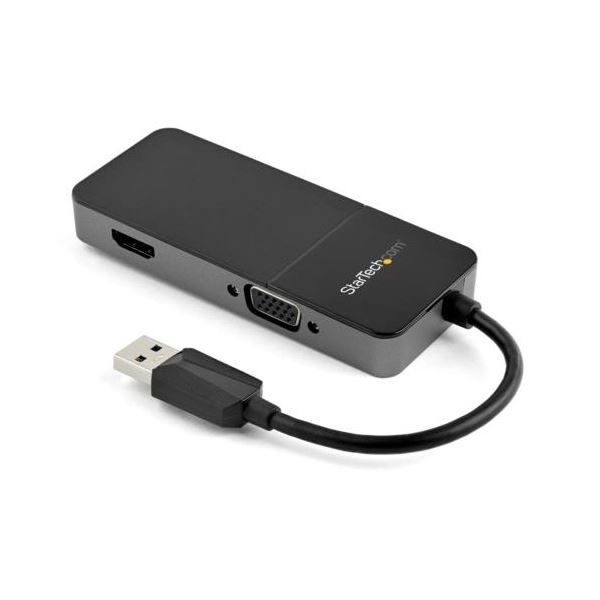 StarTech.com USB3.0接続 HDMI VGA変換アダプタ USB Type-A オス -HDMI RGB メス 4K 30Hz対応 USB32HDVGA 1個