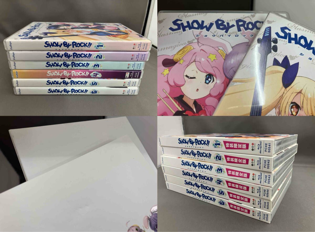SHOW BY ROCK!! 第1期 BDセル版 全6巻セット 中古 未再生品 Amazon.co.jp: SHOW BY ROCK!! ショウバイロック [レンタル落ち