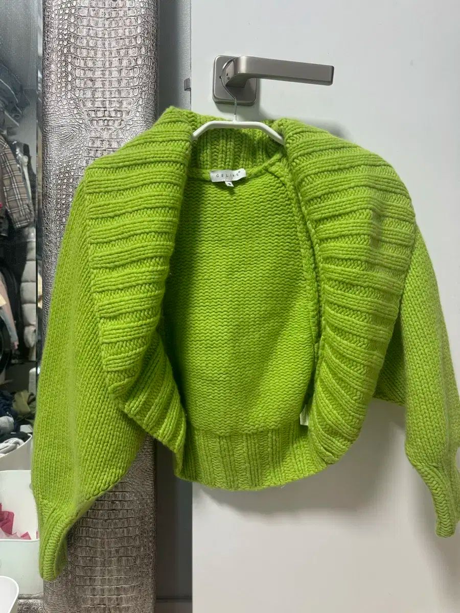  CELINE セリーヌ カシミヤ 100 カーディガン 長袖 カーディガン ボレロ アンサンブル