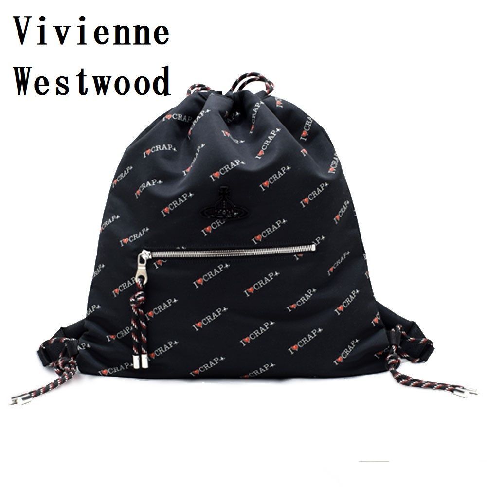 Vivienne Westwood ヒラリー ナップサック リュックサック 黒 arutas.co.jp