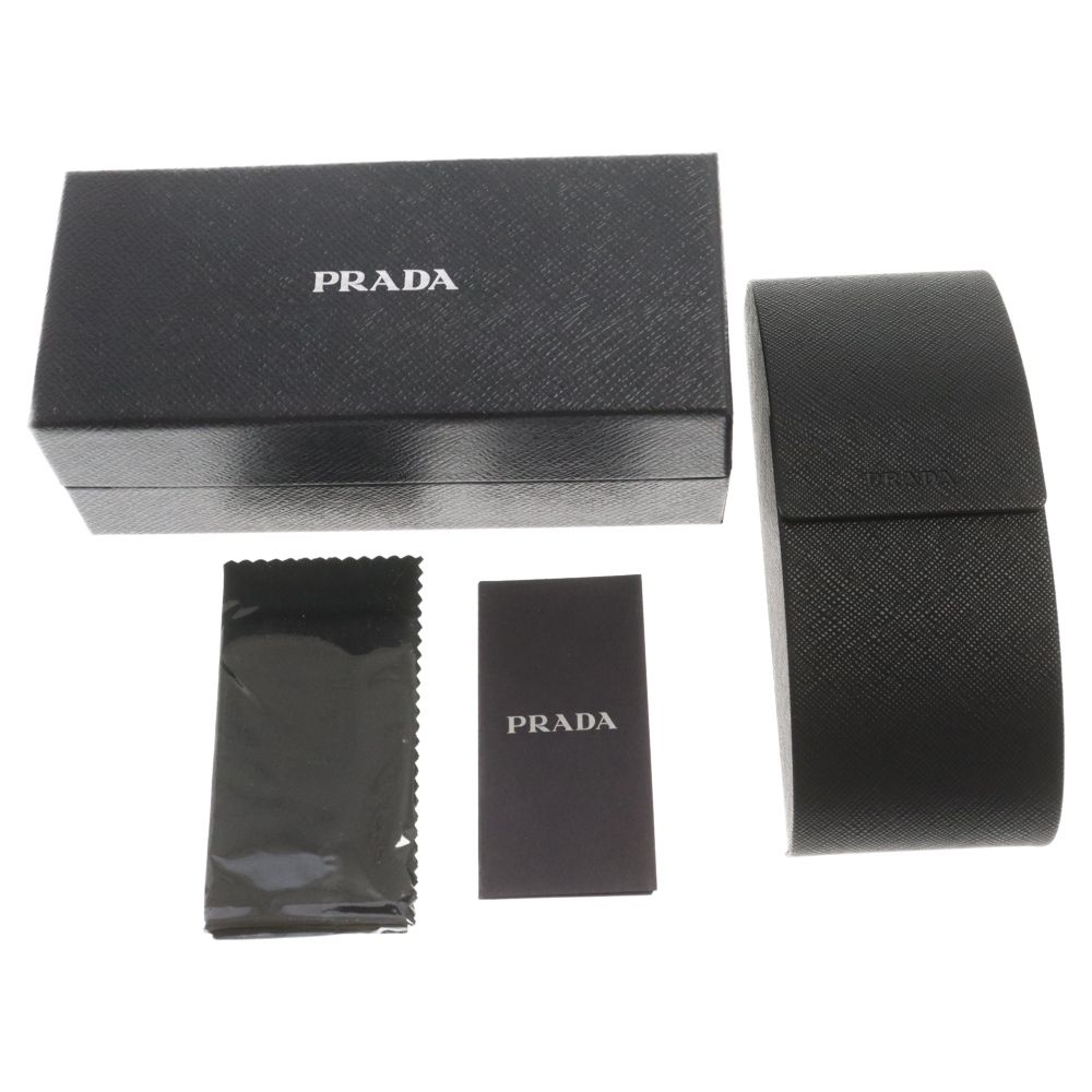 PRADA (プラダ) サイドトライアングルロゴプレート付サングラス メガネ