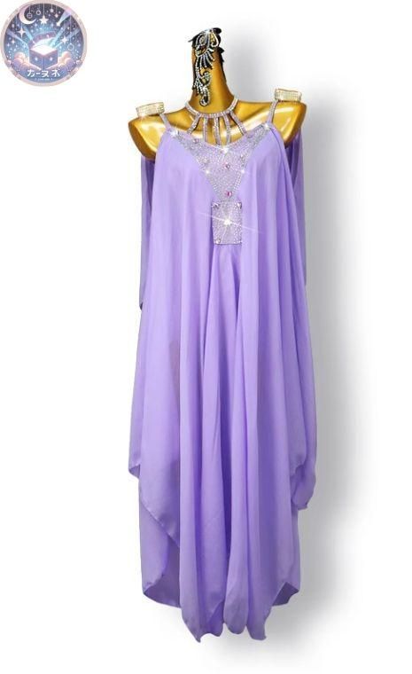 新品 未使用 新作 社交ダンスドレス ラテンドレス デモ ルンバ