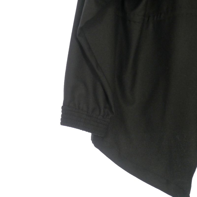 ダイエットブッチャースリムスキン DIET BUTCHER SLIM SKIN × MIDWEST ウール フーデッドジャケット コート ブラック 黒