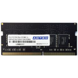 格安，HOT 【新品・2営業日で発送】ADTEC アドテック DDR4-2133 SO-DIMM 4GB　ADS2133N-4G メモリー